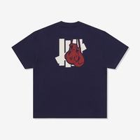 UNDEFEATED 五条杠官方春季新品拳击手套主题LOGO短袖T恤 藏青色 L