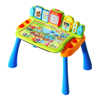  vtech/伟易达 点触学习 儿童学习桌+防滑凳