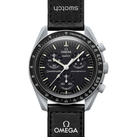 欧米茄 X swatch 斯沃琪 MISSION TO THE MOON Speedmaster超霸系列 42毫米石英腕表 SO33M100