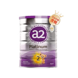 a2 Platinum 较大婴儿配方奶粉 2段 900g（含税）