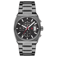 Armani Exchange AX2823 三眼表盘 石英机芯 钢带男士腕表