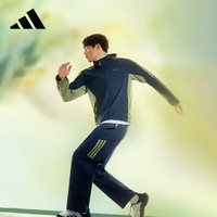  adidas/阿迪达斯 防风 男女同款梭织外套 L