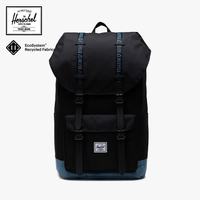 Herschel Supply Herschel Little America 赫行 25L双肩包 经典黑色/澎湃蓝