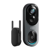 360 R6 Pro 可视门铃 500万像素 2k 黑色
