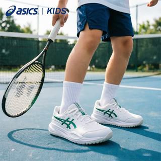ASICS/亚瑟士 GEL-R9 GS 白色/绿色 38 网球鞋