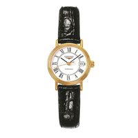 LONGINES 瑰丽系列25.5mm女士自动机械表L4.321.4.11.6 优雅知性氛围感