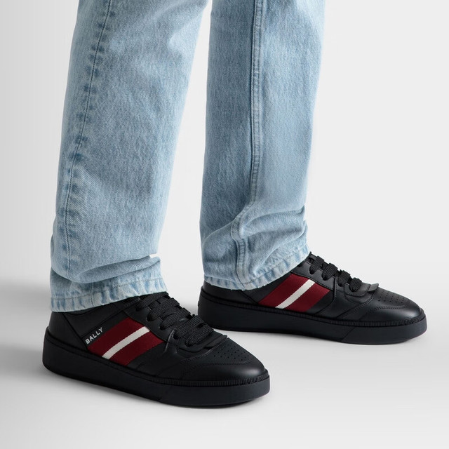 BALLY RAISE【质感拉满】牛皮拼色男士运动休闲鞋 6306538