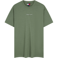 TOMMY HILFIGER 汤米·希尔费格 Tommy Jeans纯棉平纹男士短袖T恤