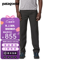 Patagonia 男士运动户外休闲攀岩裤速干徒步登山长裤 Quandary 55183 BLK 38
