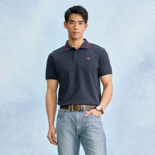 Levi's 冰酷系列【索罗娜冰感】凉感美式复古针织短袖Polo衫 四色可选 006X0-0000
