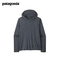 Patagonia 弹性透气速干 男士连帽衫长袖T恤