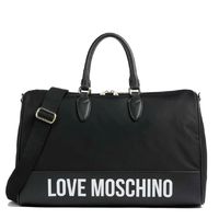 LOVE MOSCHINO 女士黑色单肩包,黑色, 黑色