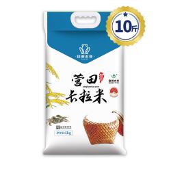 营田 东北长粒大米5kg10斤盘锦寒地蟹田生态农家粳米长粒香 2025年新米