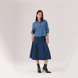 Levi's 工装风 女士牛仔衬衫