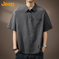吉普 男士短袖T恤 Polo休闲衫 JEEP001