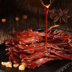 萨啦咪 温州特产 酱香鸭舌 500g