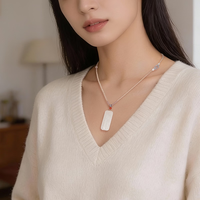 印象眸 白玉马到成功和田玉生肖马吊坠 闭眼送礼超有面子