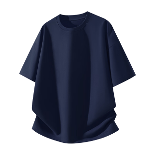 凡客诚品 纯棉圆领 黑色 5XL 男士T恤