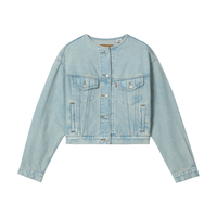  Levi's/李维斯 美式复古 女士牛仔夹克 XS