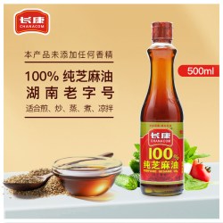 长康 CHEERCOME 长康纯芝麻油 500ml