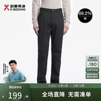 劲霸男装 男士修身微弹直筒休闲裤 FQZT3559