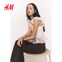  H&M 绑带设计 女士上衣 S 160/88