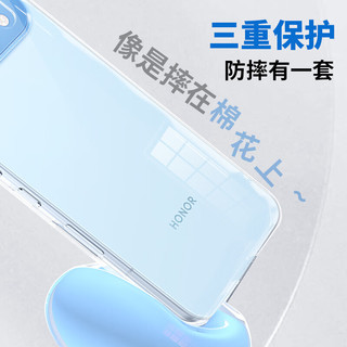 Smorss honor500 全包镜头亲肤软壳 透明防指纹手机保护套
