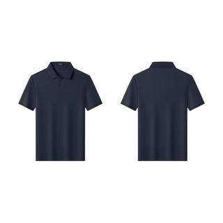 FIRS/杉杉 100%棉丝光垂顺轻薄透气男POLO衫