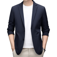 罗蒙 男士休闲西服 冰丝防晒 轻薄商务单西外套