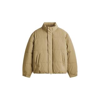 H&M 防水夹棉外套 深米色 XS