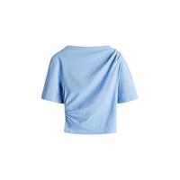  H&M 褶皱收腰 女士T恤 S 160/88