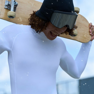UNDER ARMOUR 安德玛 Coldgear冬训紧身衣 白色 XL