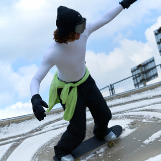 UNDER ARMOUR 安德玛 Coldgear冬训紧身衣 白色 XL