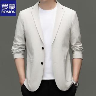 罗蒙 男士休闲西服 冰丝防晒衣 轻薄商务单西外套