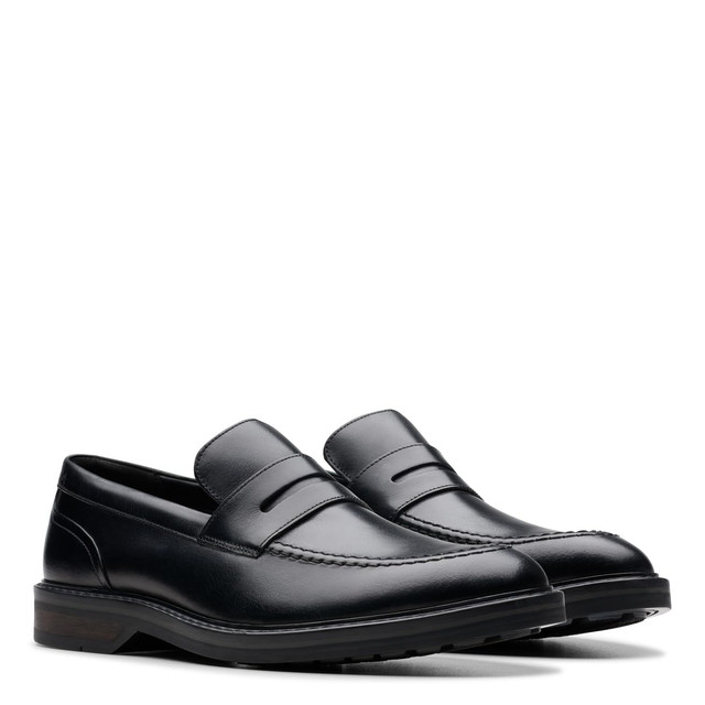 Clarks 男式 Aldwin Step 皮鞋