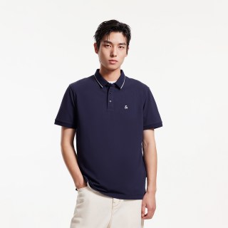 JACK&JONES/杰克琼斯 纯色男士POLO衫
