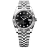 ROLEX/劳力士 日志型 自动机械机芯 黑色表盘 男表