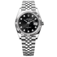 ROLEX/劳力士 日志型 自动机械机芯 黑色表盘 男表