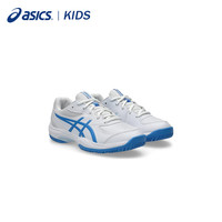  ASICS/亚瑟士 防滑耐磨 儿童网球鞋 白色/蓝色/1044A083-100 35