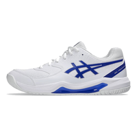 ASICS/亚瑟士 耐磨防滑 男士网球鞋 白色/蓝色/1041A408-106 43.5