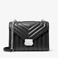 MICHAEL KORS WHITNEY 中号金属链条单肩斜挎包