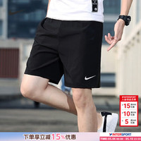 NIKE 健身短裤男裤2026新款夏季足球快干透气运动跑步训练裤休闲五分裤 XL