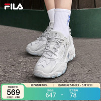 FILA 透气 女士跑步鞋  雨雾灰-NC 37.5