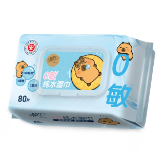 清风 EDI纯水系列 湿巾 80片*4包