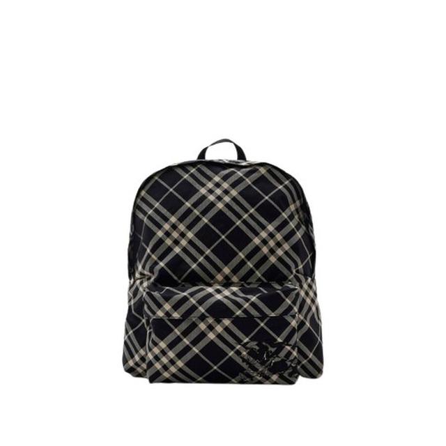 BURBERRY Essential Check 男士格纹双肩包