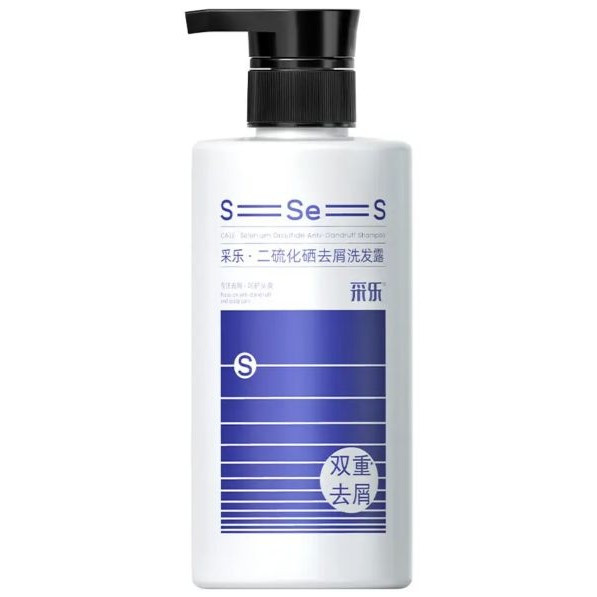 采乐 二硫化硒洗发水 去屑控油 420ml*1瓶