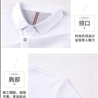 Q ZHIHE/千纸鹤 男士POLO衫 咖啡色 L