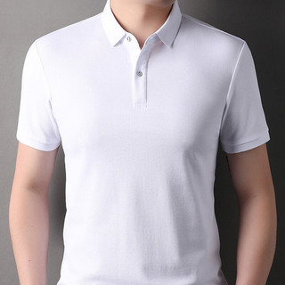 Q ZHIHE/千纸鹤 天蓝色男士POLO衫 3XL