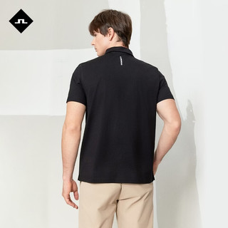 J.Lindeberg/金林德伯格 男士POLO衫 52613Z020 RPR 黑色 L