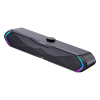  Lenovo/联想 RGB氛围灯 电脑音响 桌面氛围灯+环绕音效W19玄甲黑